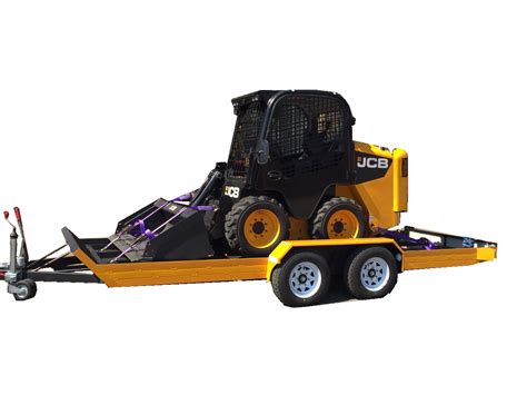 skid steer trailer manufacturers|trailers for bobcat skid steers.